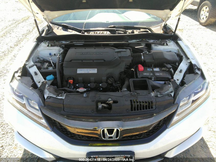 2016 HONDA ACCORD COUPE EX-L - 1HGCT2B81GA005104
