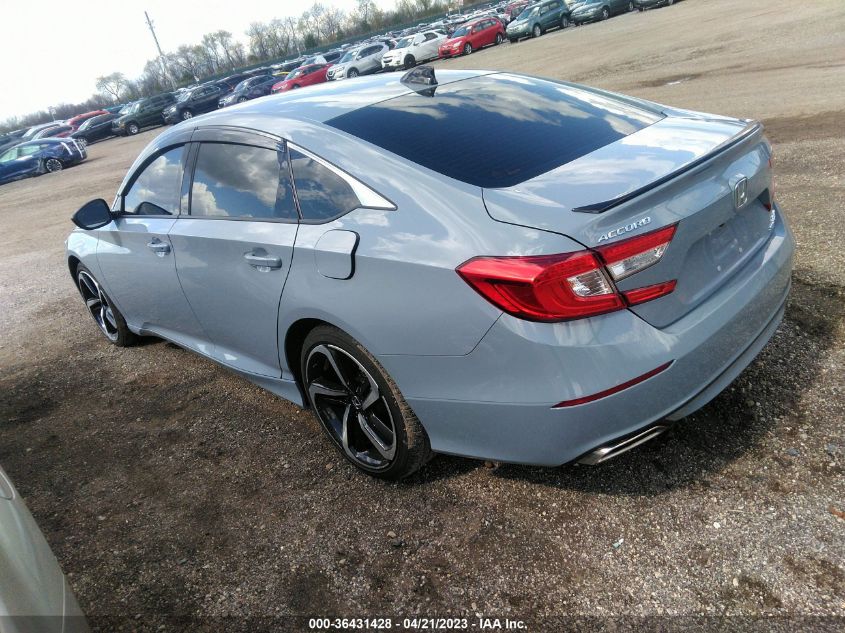 2021 HONDA ACCORD SEDAN SPORT - 1HGCV2F39MA018610