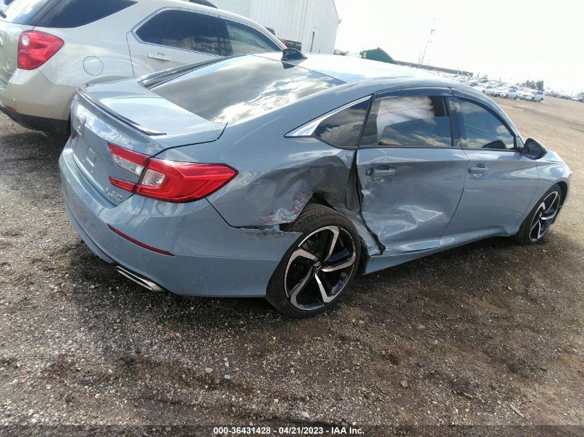 2021 HONDA ACCORD SEDAN SPORT - 1HGCV2F39MA018610