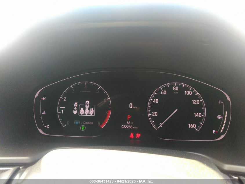 2021 HONDA ACCORD SEDAN SPORT - 1HGCV2F39MA018610