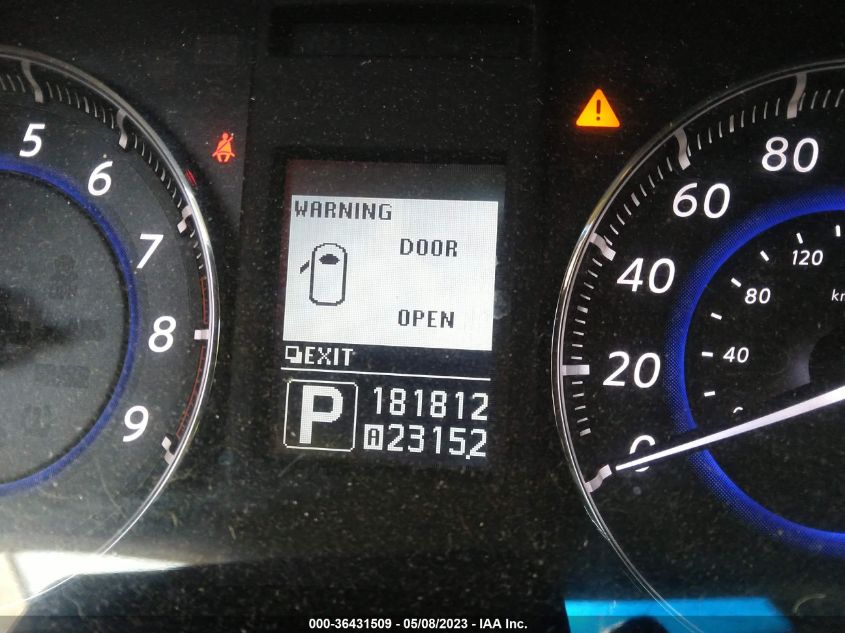2013 INFINITI FX37 - JN8CS1MW2DM174439