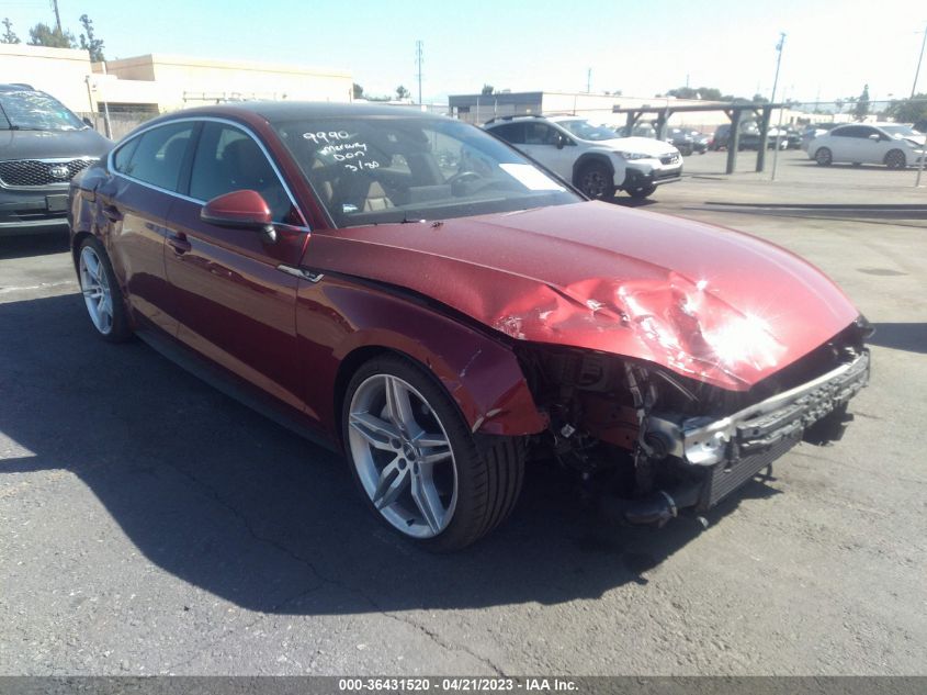2019 AUDI A5 SPORTBACK PREMIUM PLUS - WAUENCF52KA066121