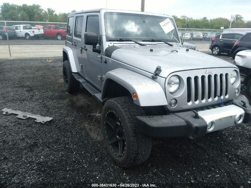 2014 JEEP WRANGLER UNLIMITED SAHARA - 1C4BJWEG6EL146875