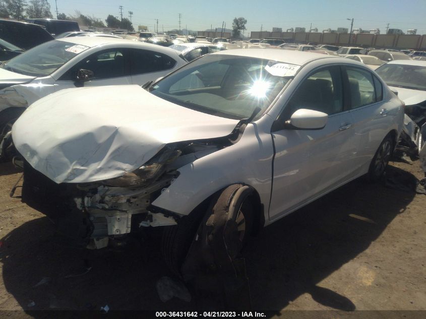 2013 HONDA ACCORD SDN LX - 1HGCR2F33DA220198