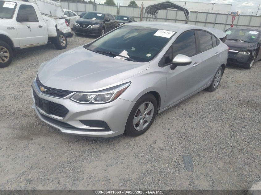 2016 CHEVROLET CRUZE LS - 1G1BC5SMXG7246982