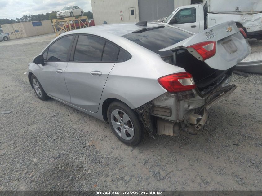 2016 CHEVROLET CRUZE LS - 1G1BC5SMXG7246982