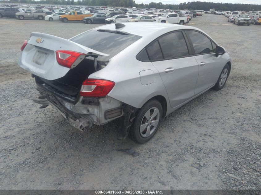 2016 CHEVROLET CRUZE LS - 1G1BC5SMXG7246982