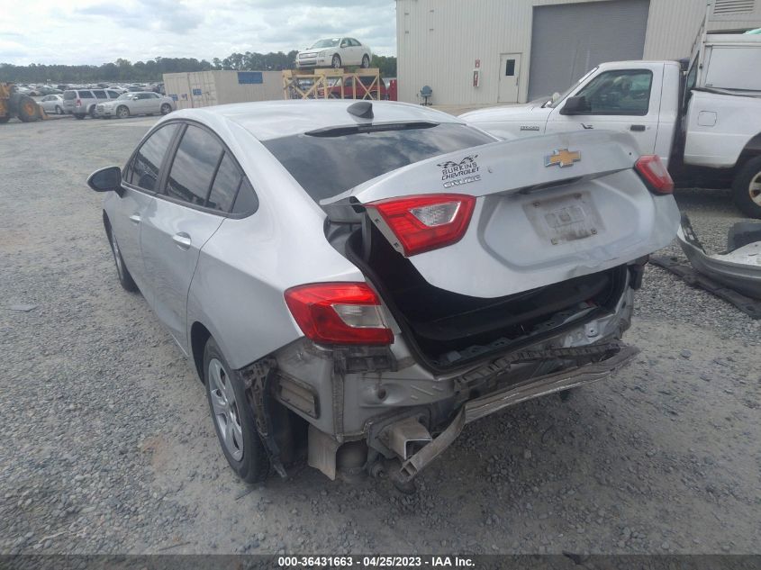 2016 CHEVROLET CRUZE LS - 1G1BC5SMXG7246982