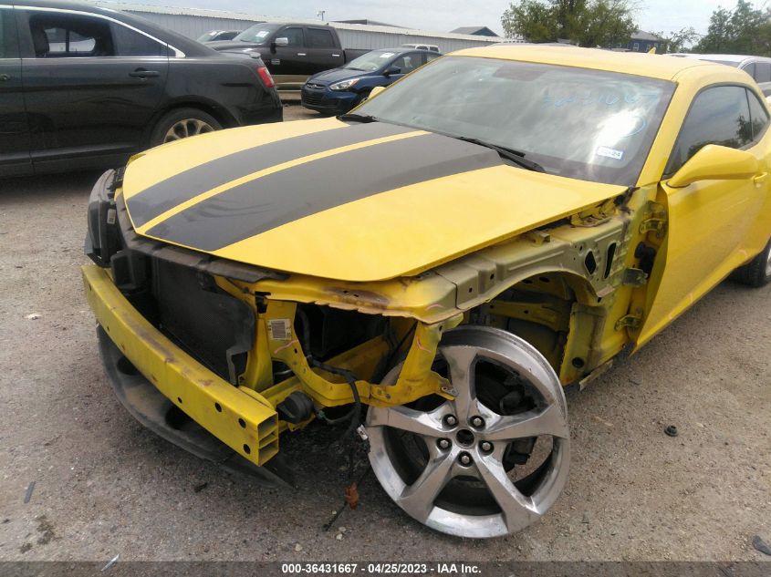 2015 CHEVROLET CAMARO LT - 2G1FD1E38F9231243
