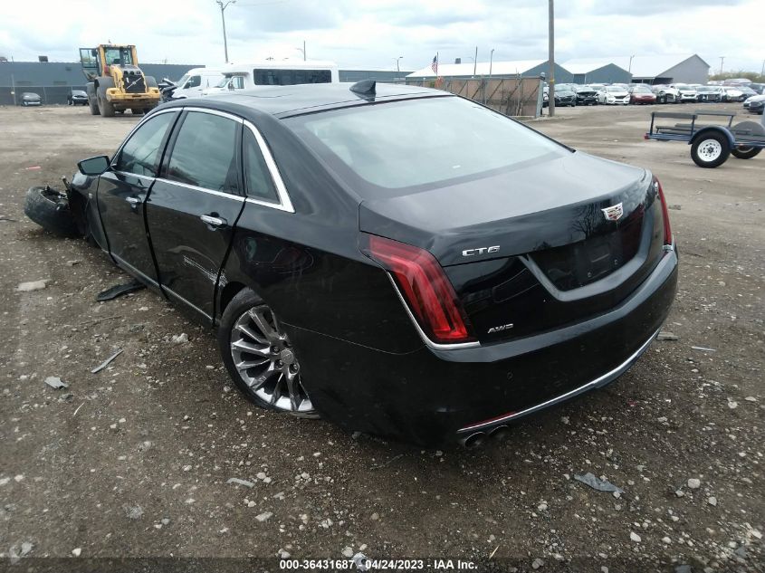 2017 CADILLAC CT6 SEDAN LUXURY AWD - 1G6KD5RS2HU130156