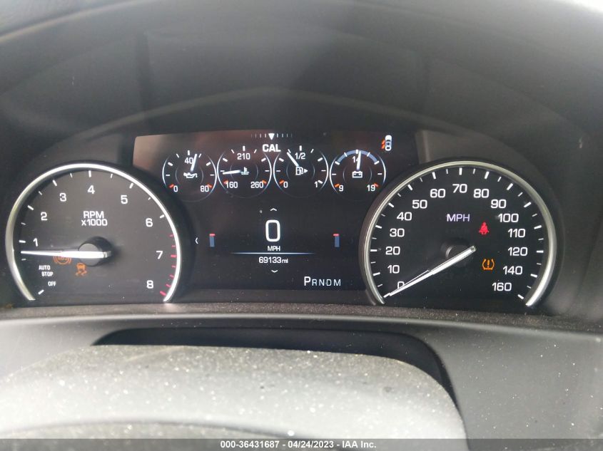 2017 CADILLAC CT6 SEDAN LUXURY AWD - 1G6KD5RS2HU130156