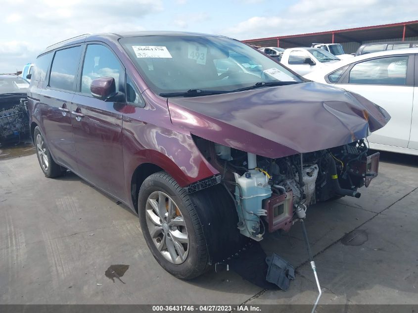 2020 KIA SEDONA EX - KNDMB5C13L6575711
