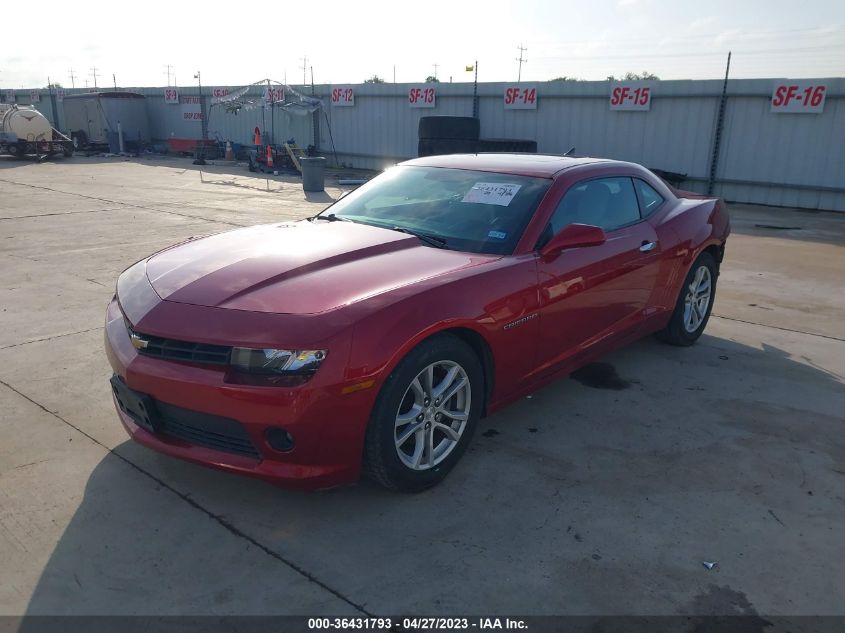 2014 CHEVROLET CAMARO LT - 2G1FB1E35E9214453