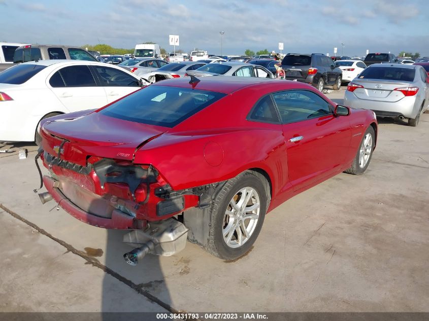 2014 CHEVROLET CAMARO LT - 2G1FB1E35E9214453