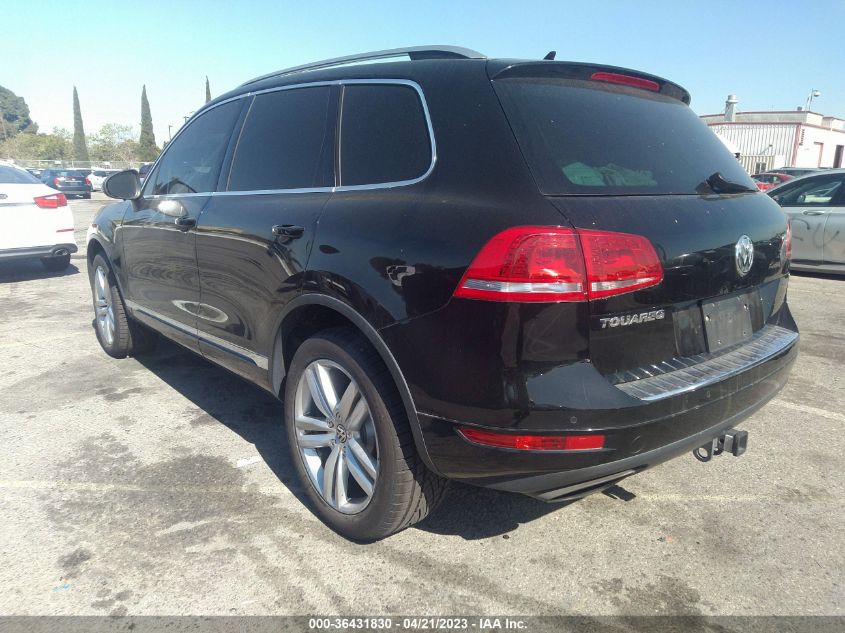2014 VOLKSWAGEN TOUAREG EXEC - WVGEF9BPXED010162
