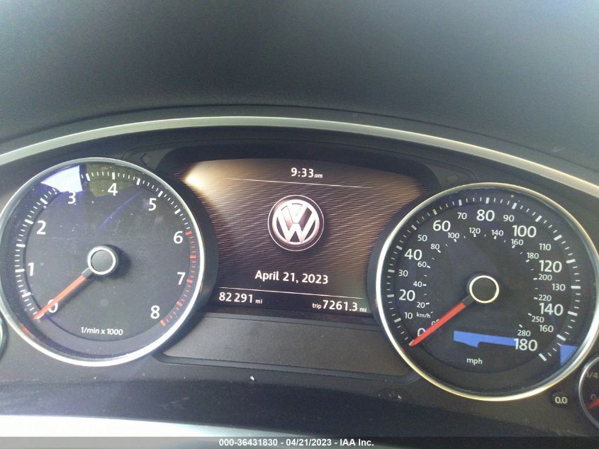 2014 VOLKSWAGEN TOUAREG EXEC - WVGEF9BPXED010162