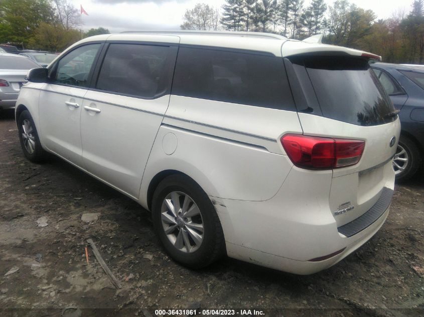 2016 KIA SEDONA LX - KNDMB5C1XG6180530