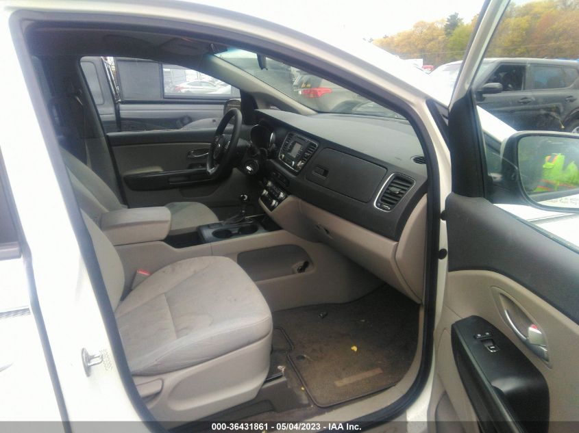 2016 KIA SEDONA LX - KNDMB5C1XG6180530
