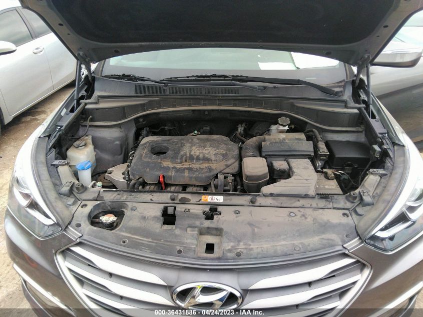2018 HYUNDAI SANTA FE SPORT 2.4L - 5XYZU3LB6JG535839