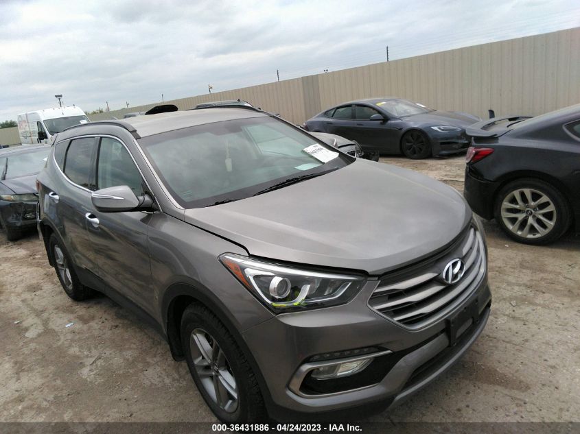 VIN 5XYZU3LB6JG535839 2018 HYUNDAI SANTA FE SPORT no.1