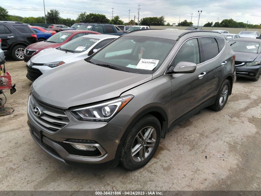 VIN 5XYZU3LB6JG535839 2018 HYUNDAI SANTA FE SPORT no.2