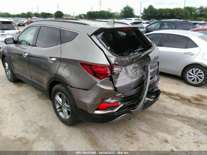 VIN 5XYZU3LB6JG535839 2018 HYUNDAI SANTA FE SPORT no.3