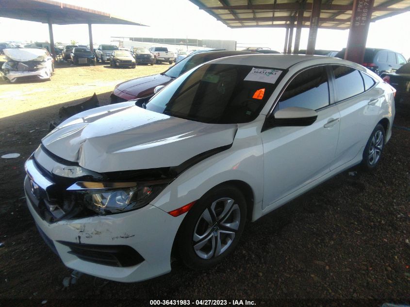 2016 HONDA CIVIC SEDAN LX - 19XFC2F59GE033516