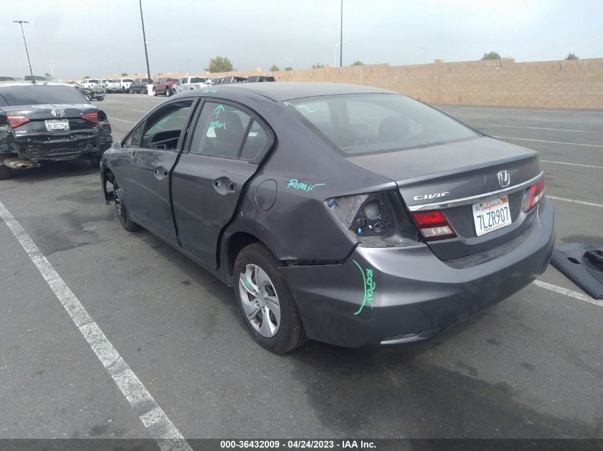 2015 HONDA CIVIC SEDAN LX - 2HGFB2F50FH541266