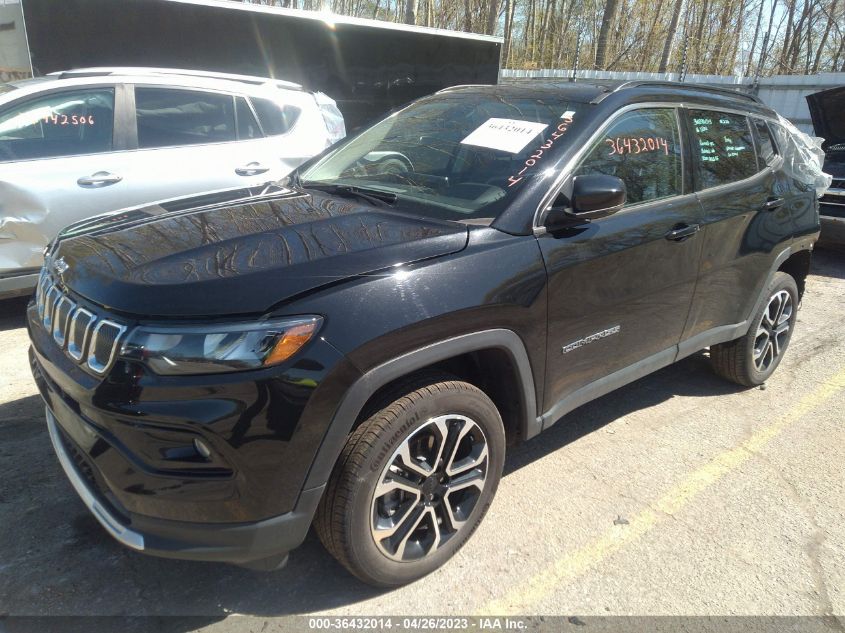 2022 JEEP COMPASS LIMITED - 3C4NJDCB7NT213125