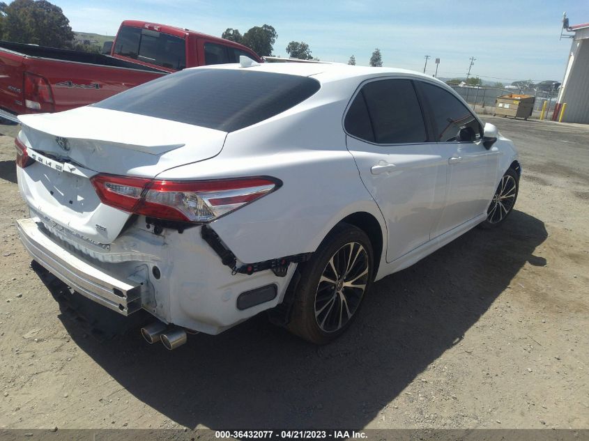 2020 TOYOTA CAMRY SE NIGHTSHADE - 4T1G11AK5LU984207