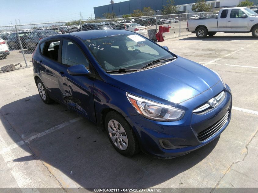 2016 HYUNDAI ACCENT SE - KMHCT5AE1GU238224