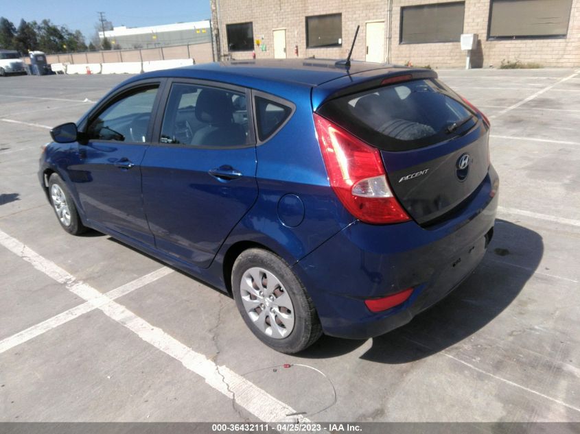 2016 HYUNDAI ACCENT SE - KMHCT5AE1GU238224