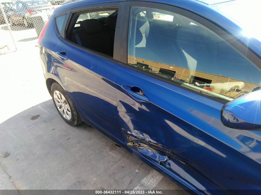 2016 HYUNDAI ACCENT SE - KMHCT5AE1GU238224
