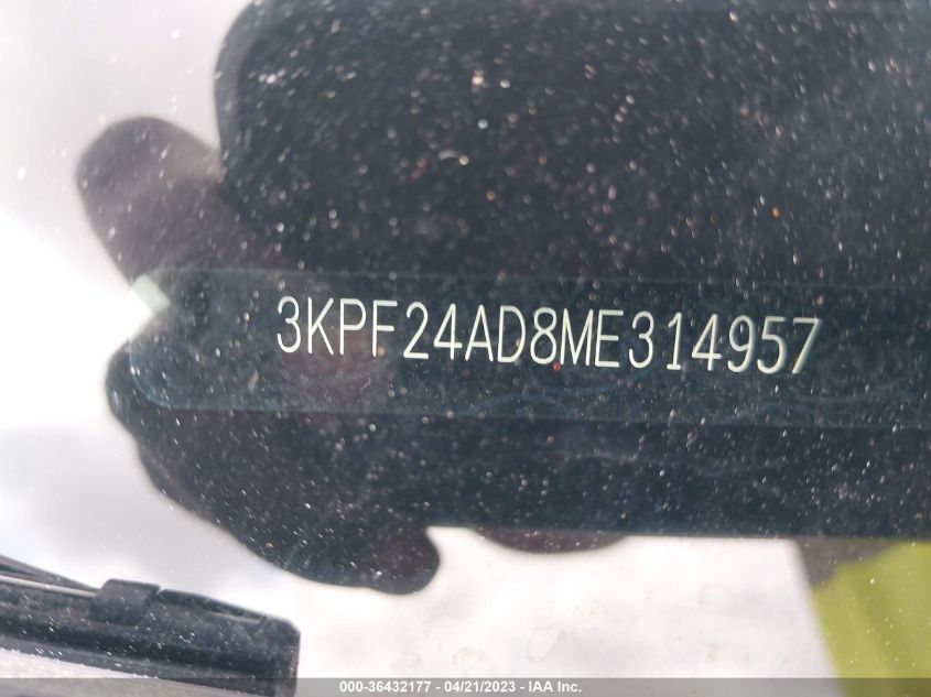 2021 KIA FORTE LXS - 3KPF24AD8ME314957