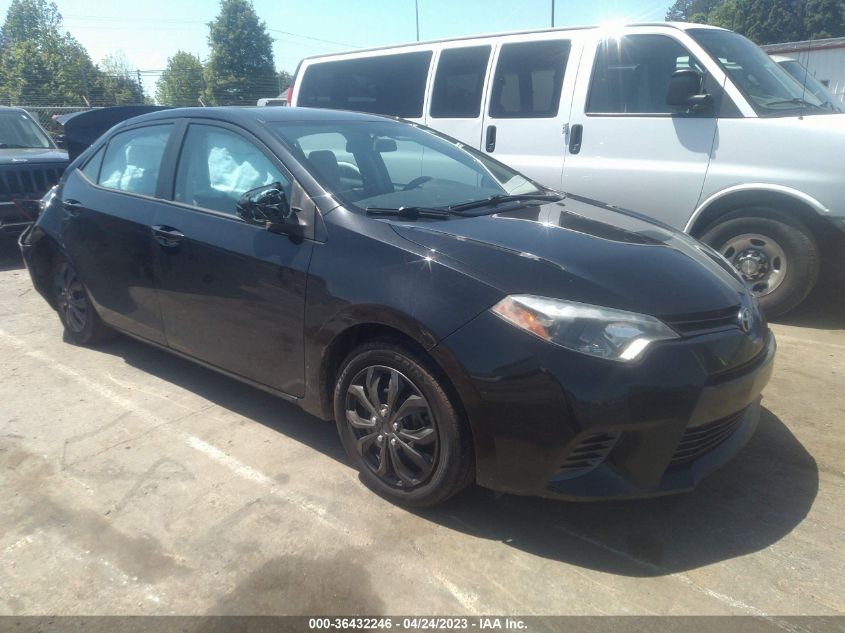 2016 TOYOTA COROLLA LE - 2T1BURHE6GC698289