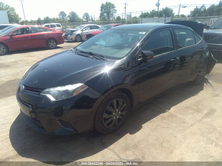 2016 TOYOTA COROLLA LE - 2T1BURHE6GC698289