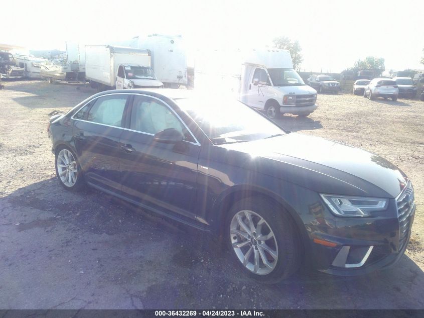 WAUENAF47KA040299 2019 AUDI A4 - Image 1