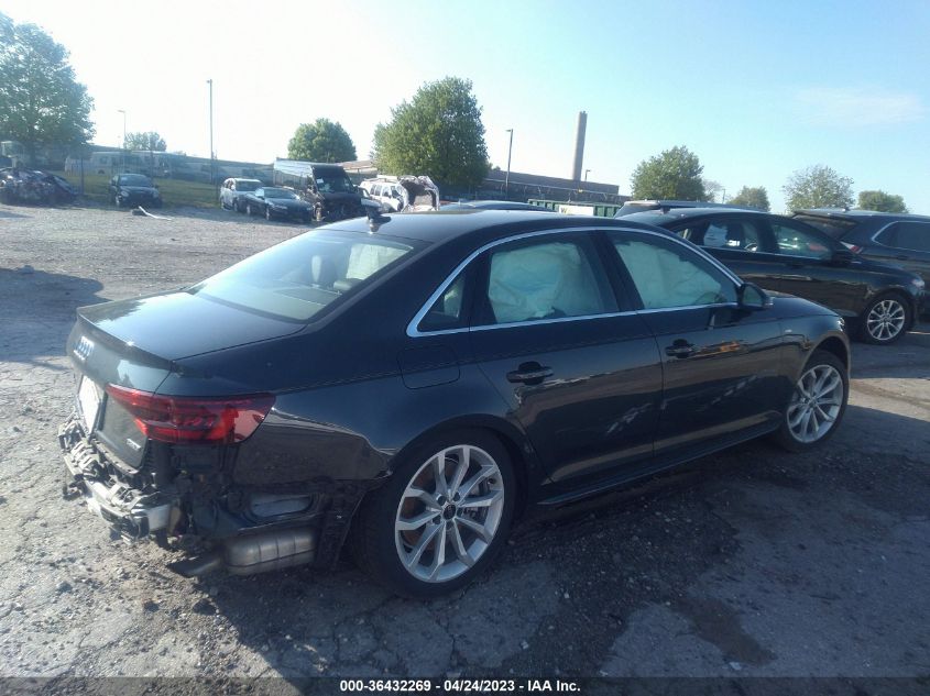 WAUENAF47KA040299 2019 AUDI A4, photo no. 4