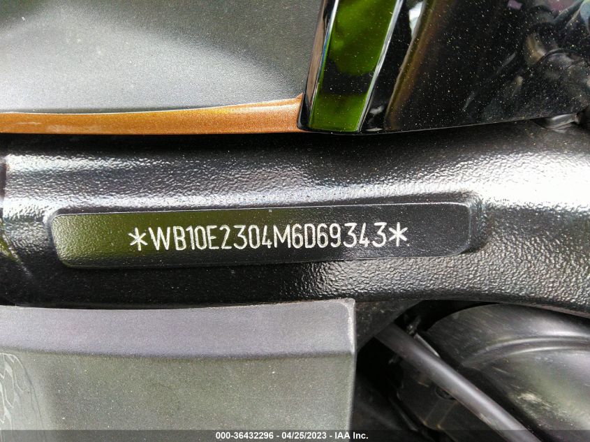 2021 BMW S 1000 RR - WB10E2304M6D69343