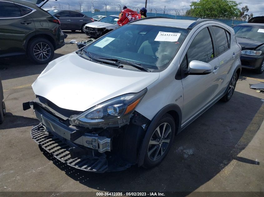 2018 TOYOTA PRIUS C ONE/TWO/THREE/FOUR - JTDKDTB33J1603414