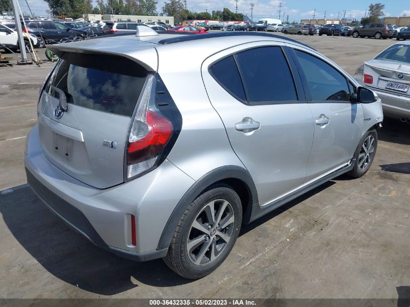 2018 TOYOTA PRIUS C ONE/TWO/THREE/FOUR - JTDKDTB33J1603414