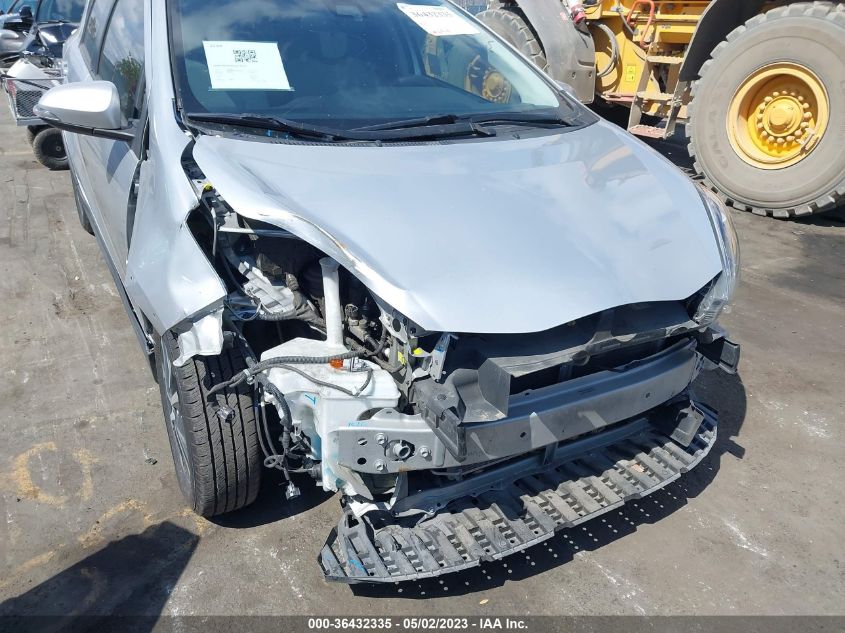 2018 TOYOTA PRIUS C ONE/TWO/THREE/FOUR - JTDKDTB33J1603414