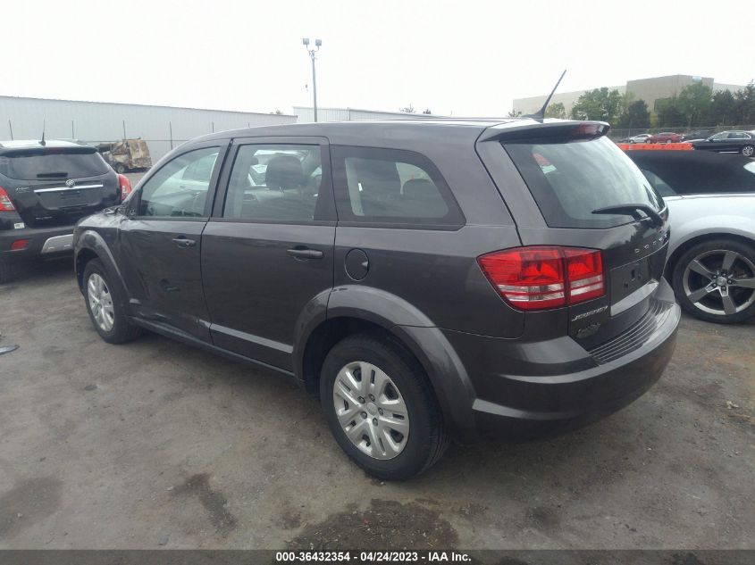 2015 DODGE JOURNEY AMERICAN VALUE PKG - 3C4PDCAB6FT553803
