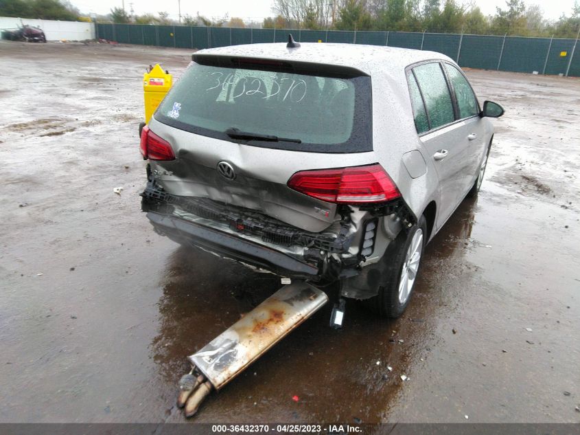 2018 VOLKSWAGEN GOLF SE - 3VWG17AUXJM274579