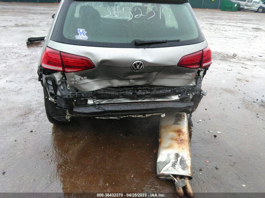 2018 VOLKSWAGEN GOLF SE - 3VWG17AUXJM274579