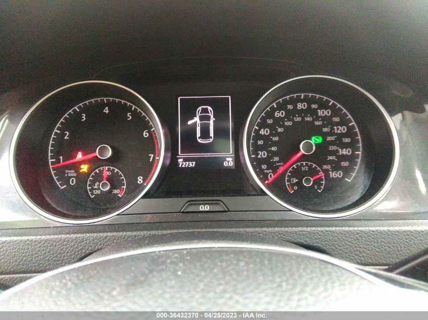 2018 VOLKSWAGEN GOLF SE - 3VWG17AUXJM274579