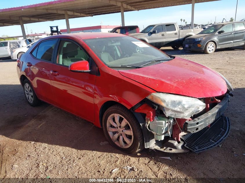 2016 TOYOTA COROLLA LE - 2T1BURHE7GC659484