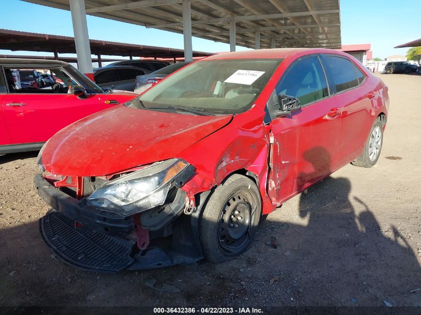 2016 TOYOTA COROLLA LE - 2T1BURHE7GC659484