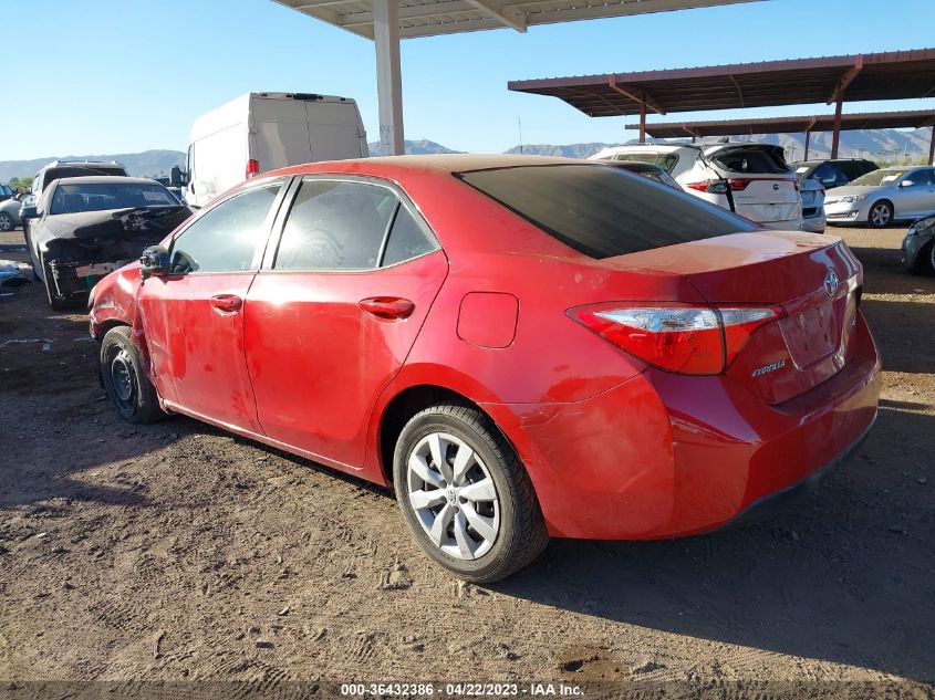 2016 TOYOTA COROLLA LE - 2T1BURHE7GC659484