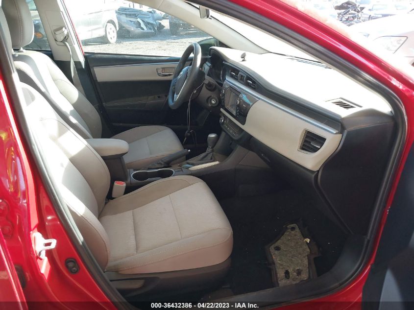 2016 TOYOTA COROLLA LE - 2T1BURHE7GC659484